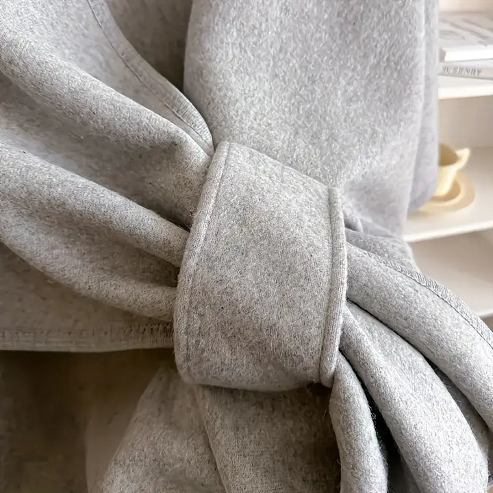 ALU - O Xale Drapado em Polar Luxo