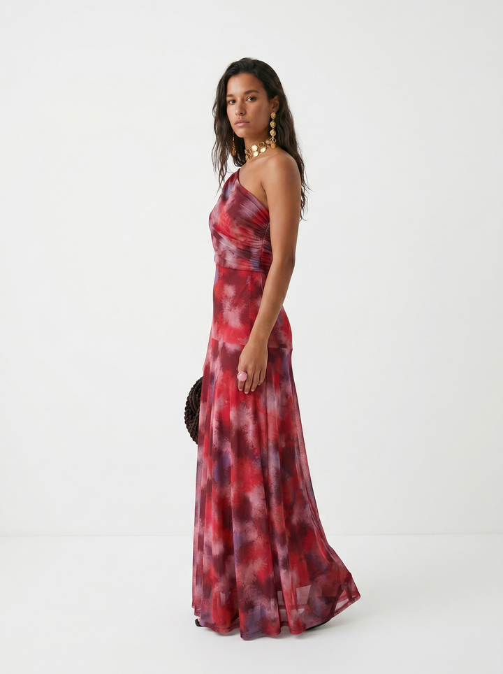 Carla | Vestido maxi elegante e simples para Mulher