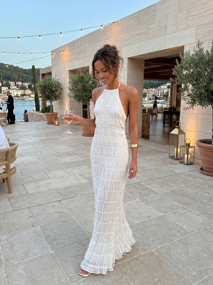 Ángela | Vestido longo de verão para Mulher