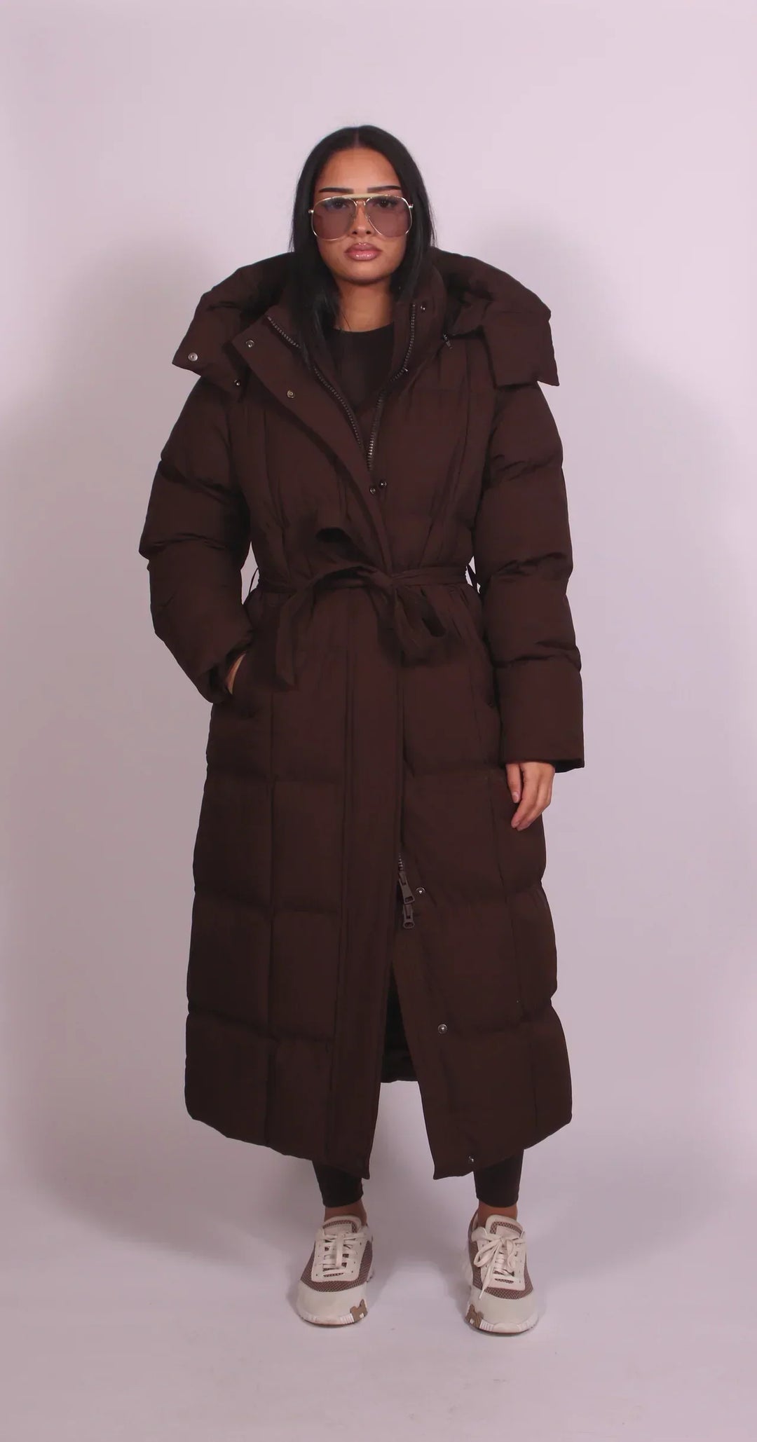 Diede – Casaco Puffer Longo de Luxo | Quente, Protegido & Estiloso para o Inverno