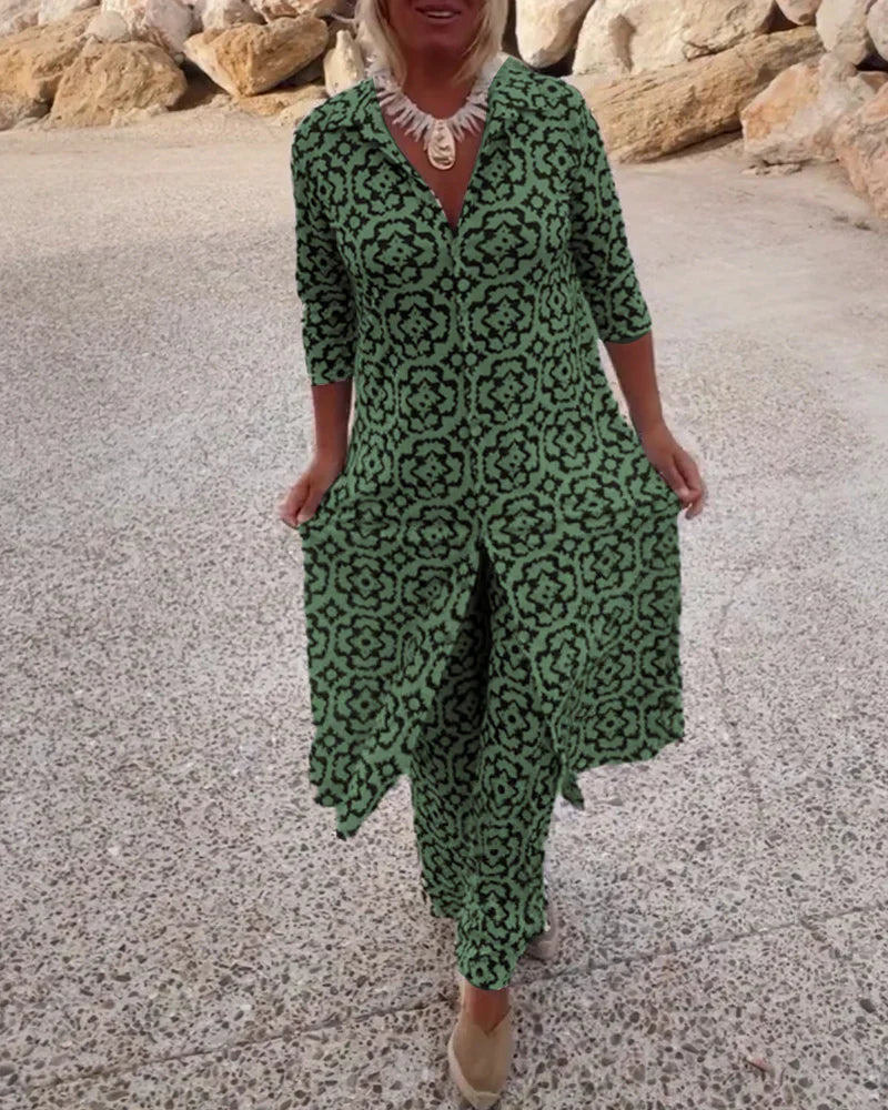 Sari – Conjunto de Mulher com fecho de botão