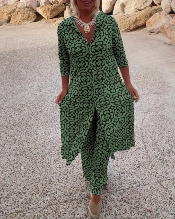Sari – Conjunto de Mulher com fecho de botão