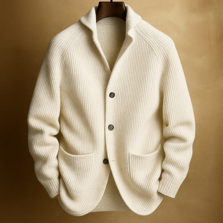Roro | CARDIGAN DE HOMEM EM LANA CÔNICA PARA HOMEM