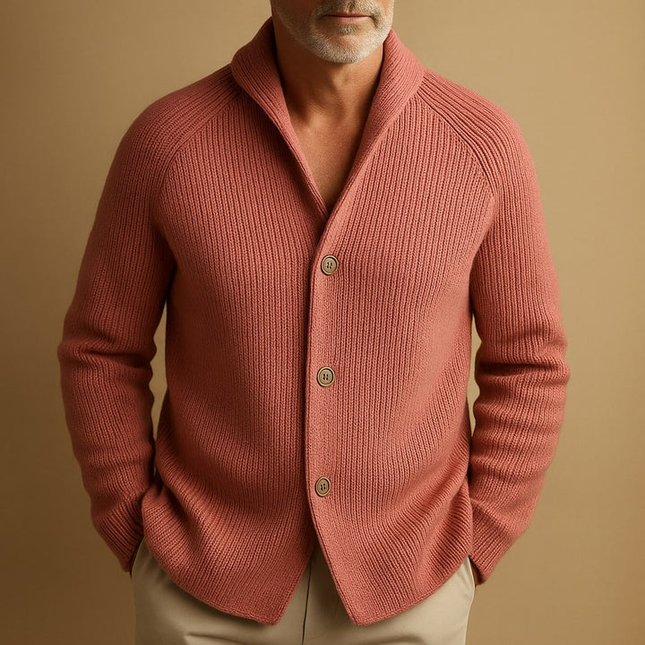 Roro | CARDIGAN DE HOMEM EM LANA CÔNICA PARA HOMEM