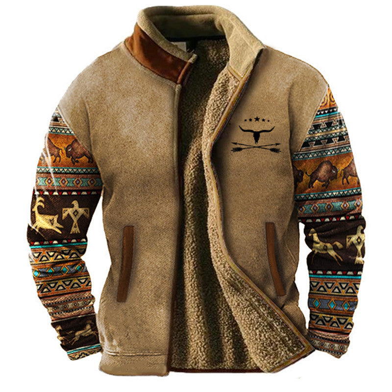 Buffalo™ | Casaco casual de lã com forro térmico