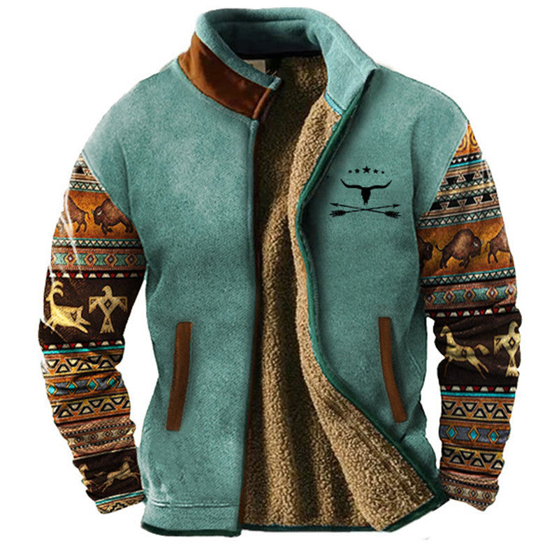 Buffalo™ | Casaco casual de lã com forro térmico