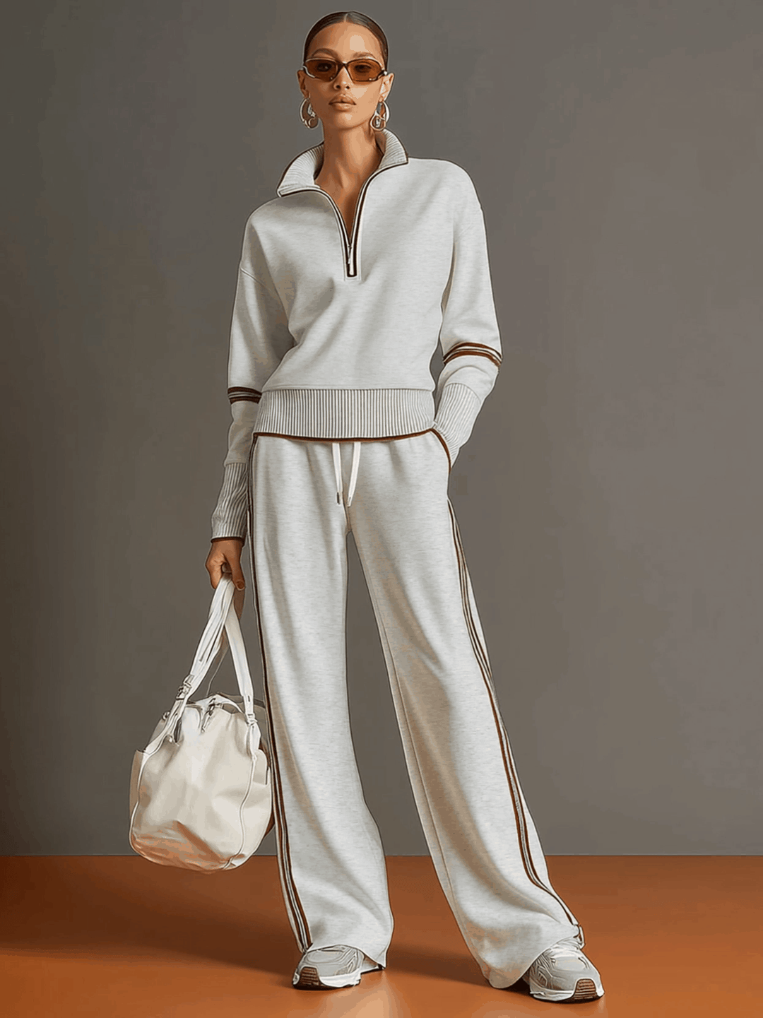 Marietta | Blusa e calças com pernas largas para Mulher