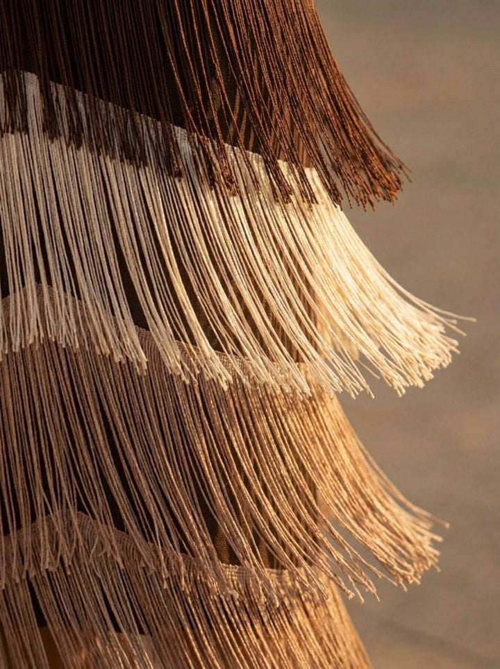Salvia - Vestido Flecos para Mulher