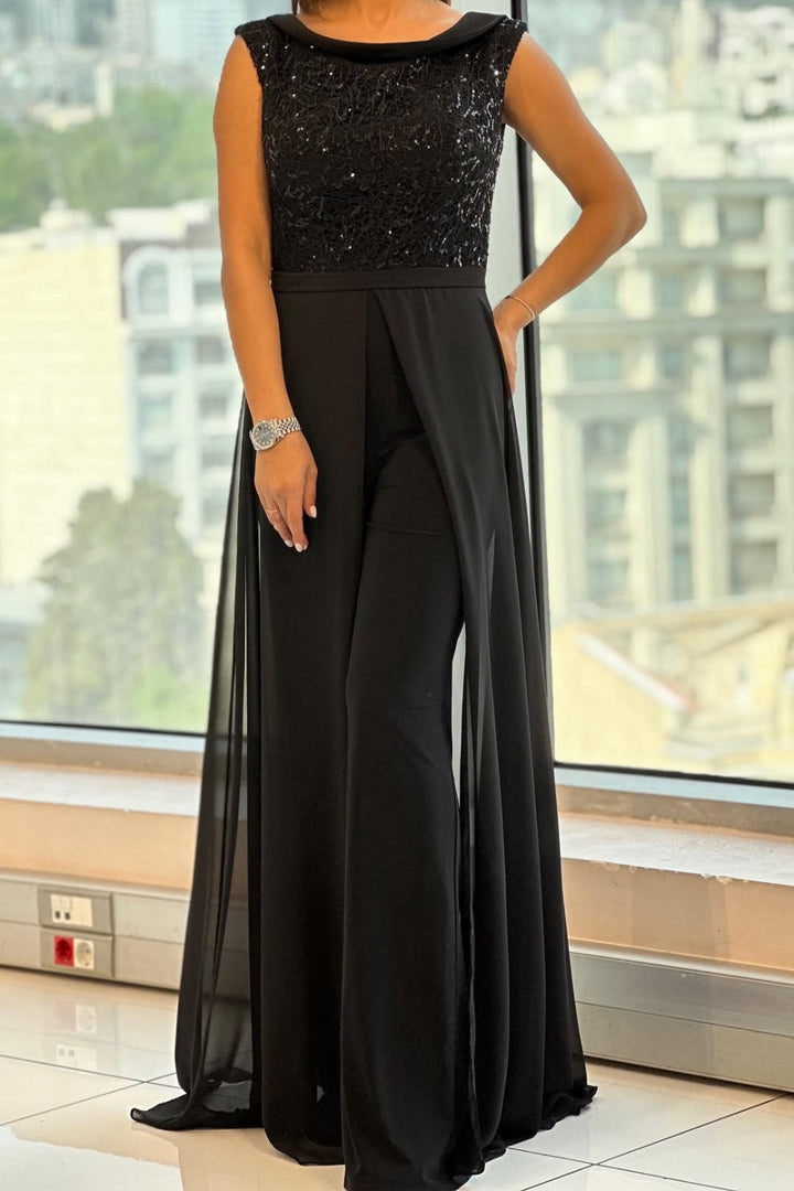 Louna™ | Macacão elegante sem mangas