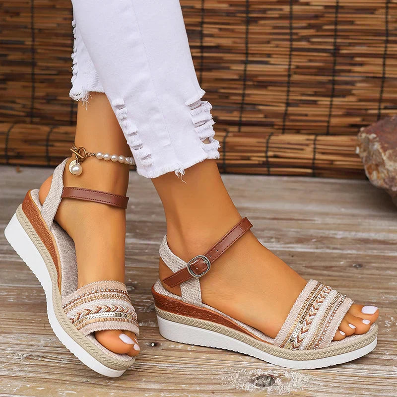 Antonia | Sandalias Boho Chic de Verano