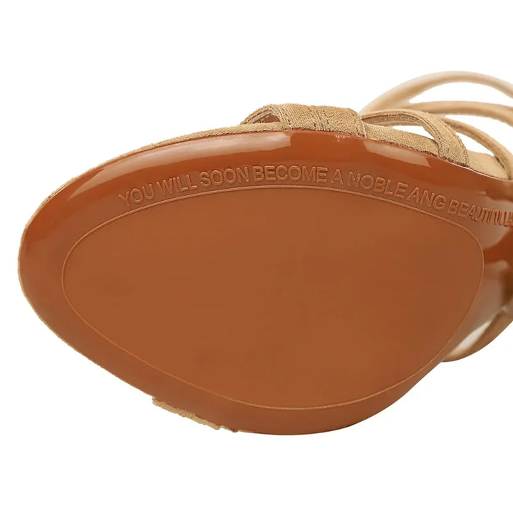 Esther | Sandalias de Tacón Gladiador