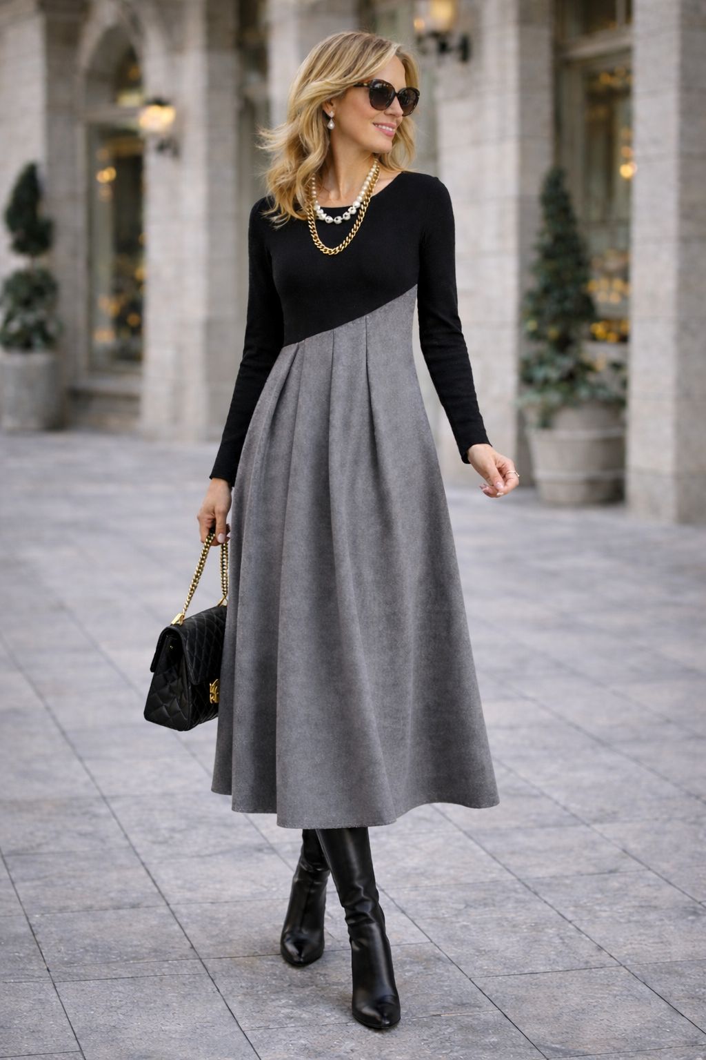 Eliara™ | Vestido de Muher longo elegante e intemporal