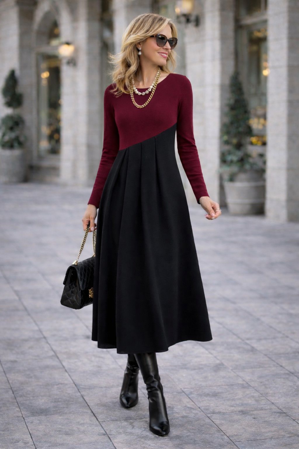 Eliara™ | Vestido de Muher longo elegante e intemporal