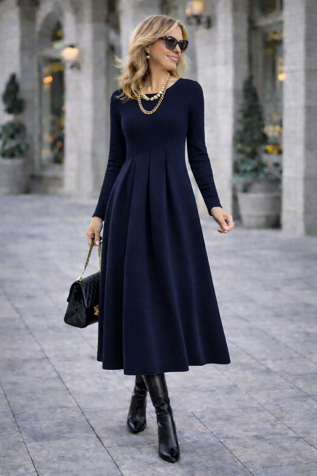 Eliara™ | Vestido de Muher longo elegante e intemporal