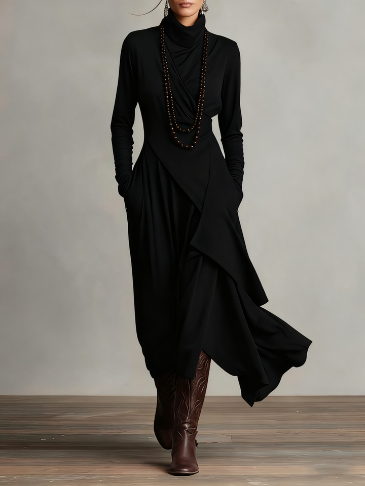 Daniela | Vestido Longo Assimétrico