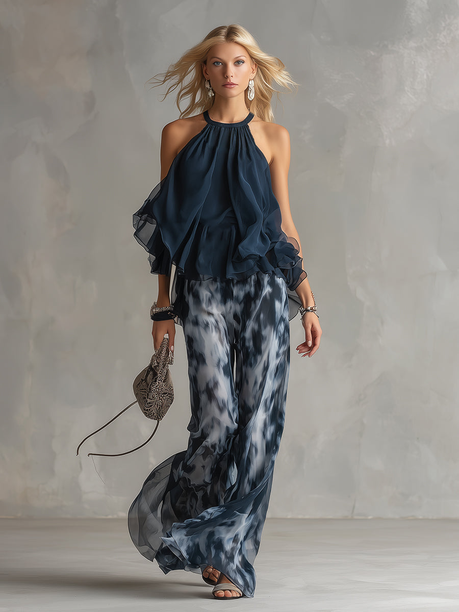 Aubrey | Conjunto de Elegância em Duas Peças para Mulher