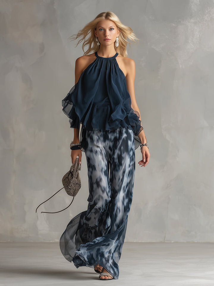 Aubrey | Conjunto de Elegância em Duas Peças para Mulher