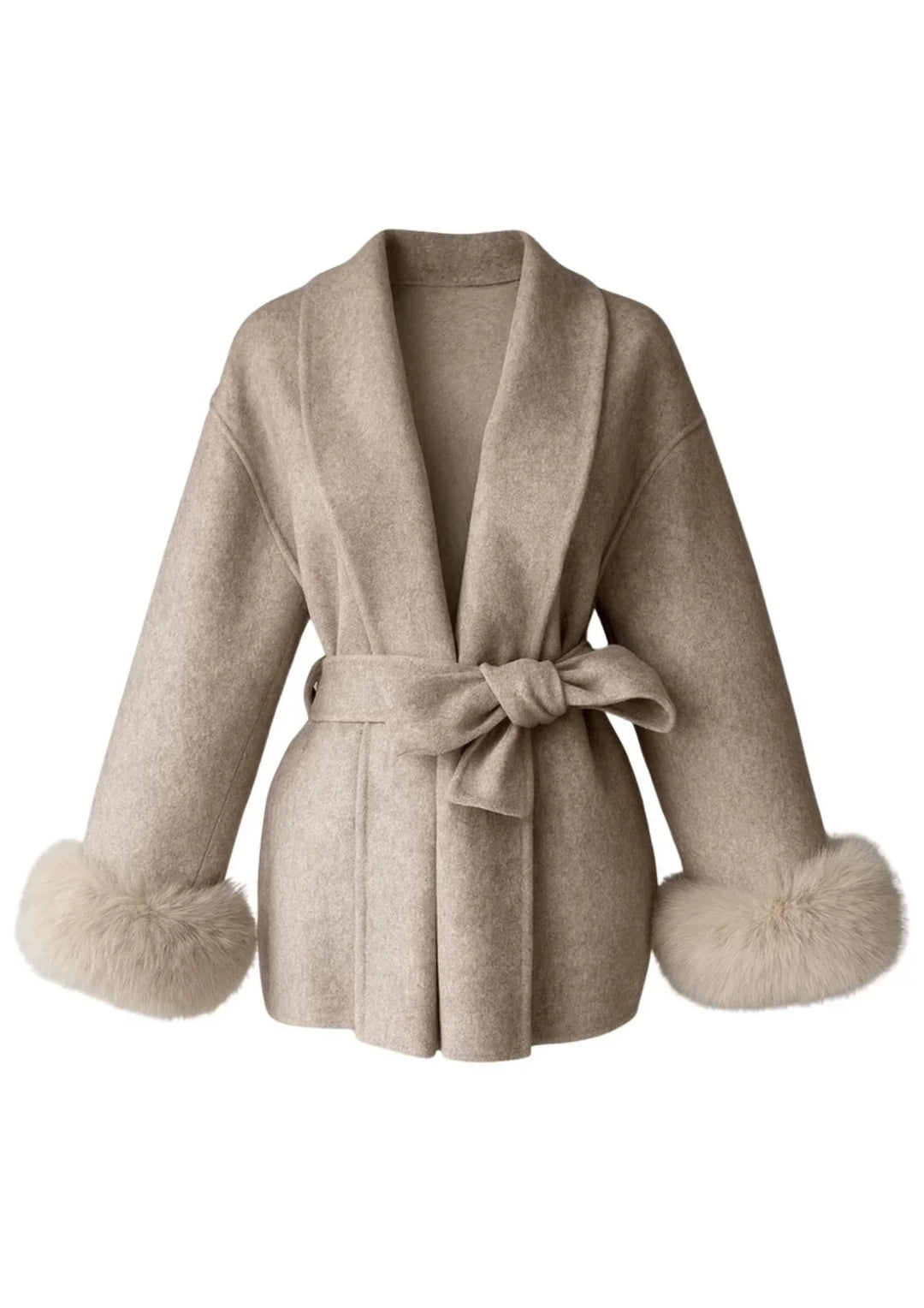 Arctic Grace | Casaco elegante em lã