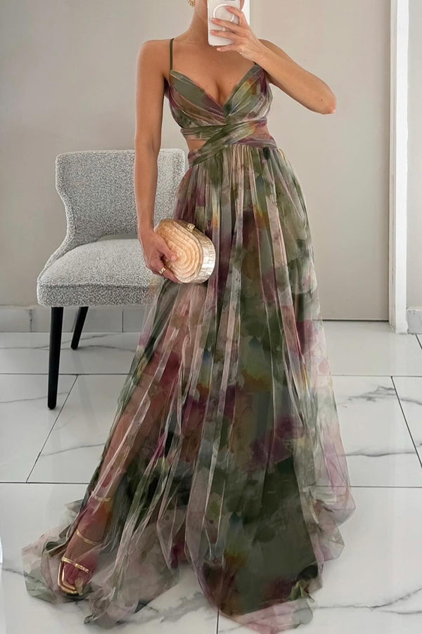 Carmen | Vestido Largo Floral Elegante