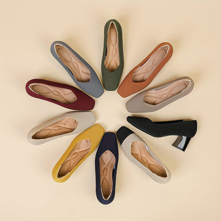 Marie™ – Sapatos de salto confortáveis com um calcanhar estável para um suporte sem dor