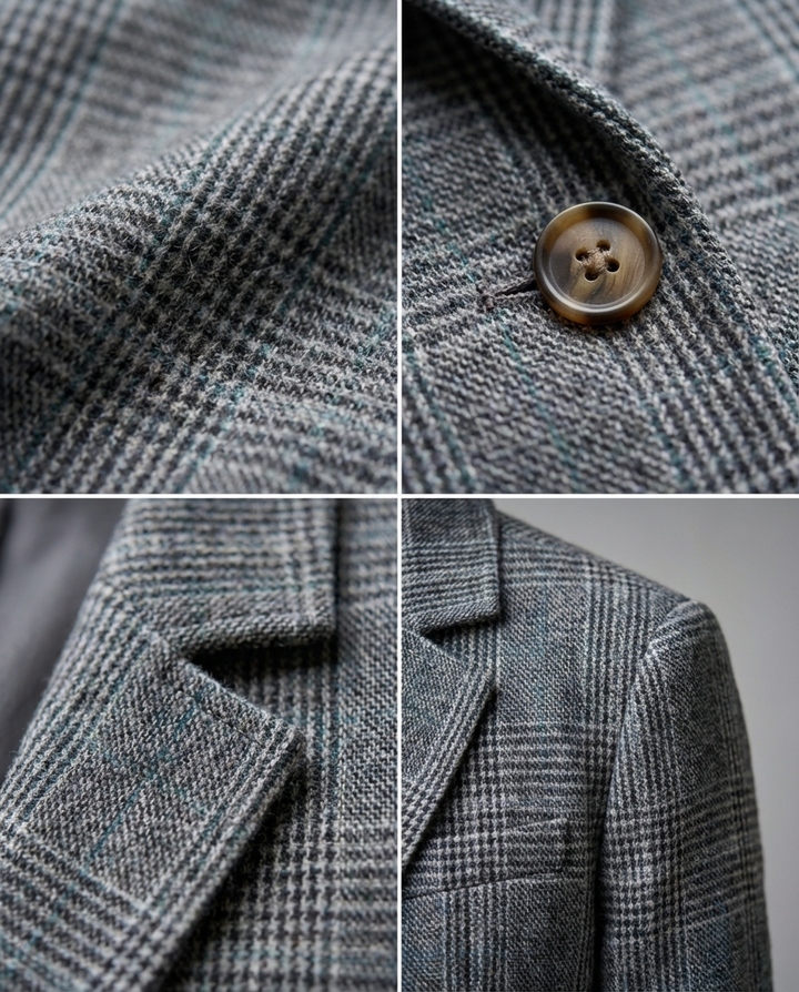 Alicja | Blazer elegante a quadrados para Mulher