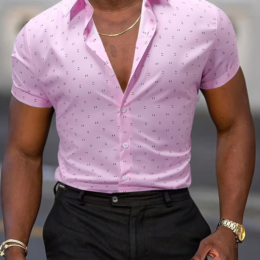 GIULIO | CAMISA DE VERÃO COM ESTAMPADO