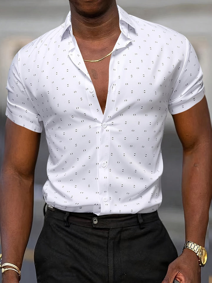 GIULIO | CAMISA DE VERÃO COM ESTAMPADO