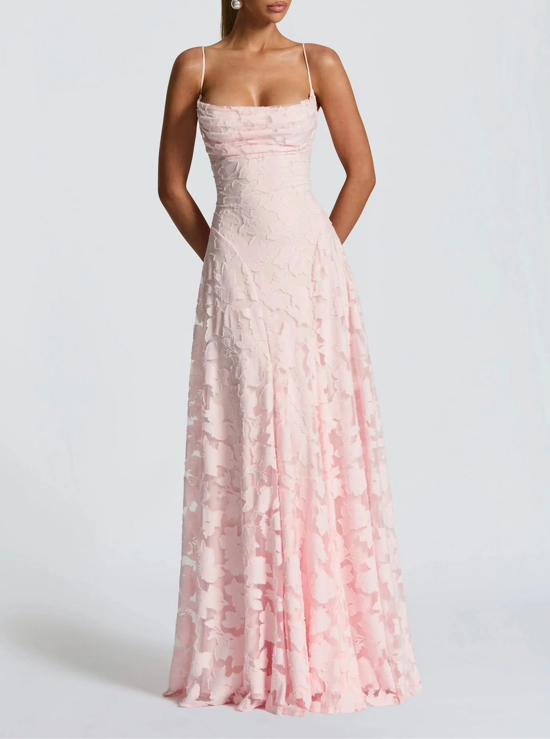 Rhoda – Elegância fluida no estilo maxi intemporal para Mulher