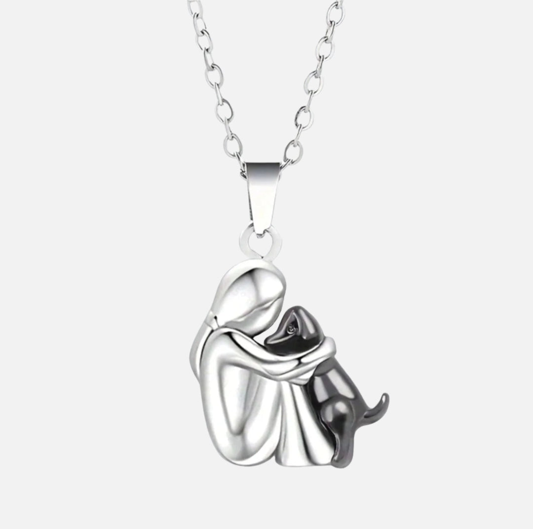 Zavelli™ | Colar com pingente de abraço