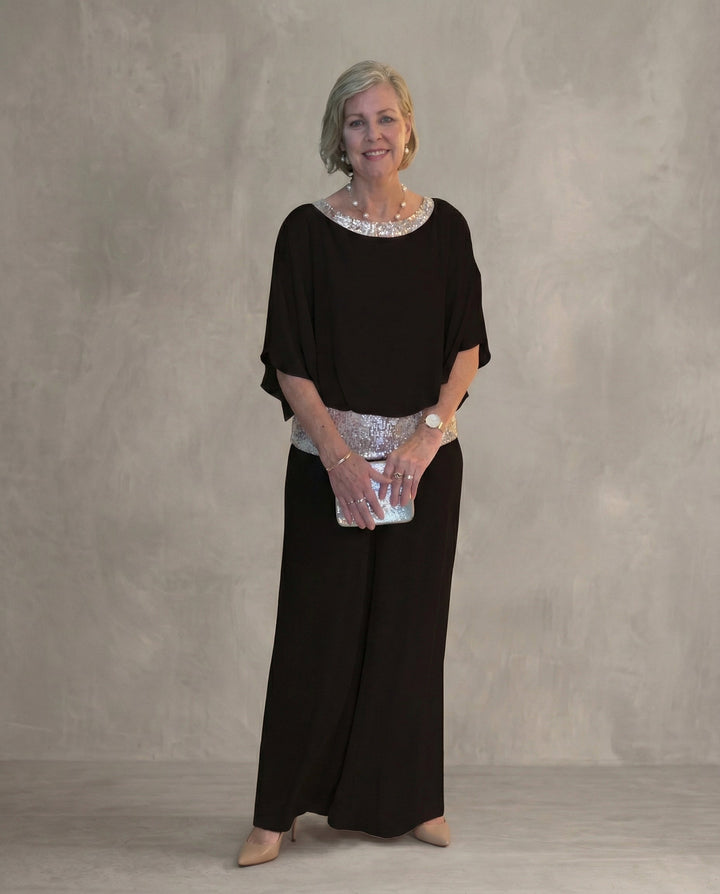 Ember · Conjunto elegante de duas peças de Mujer