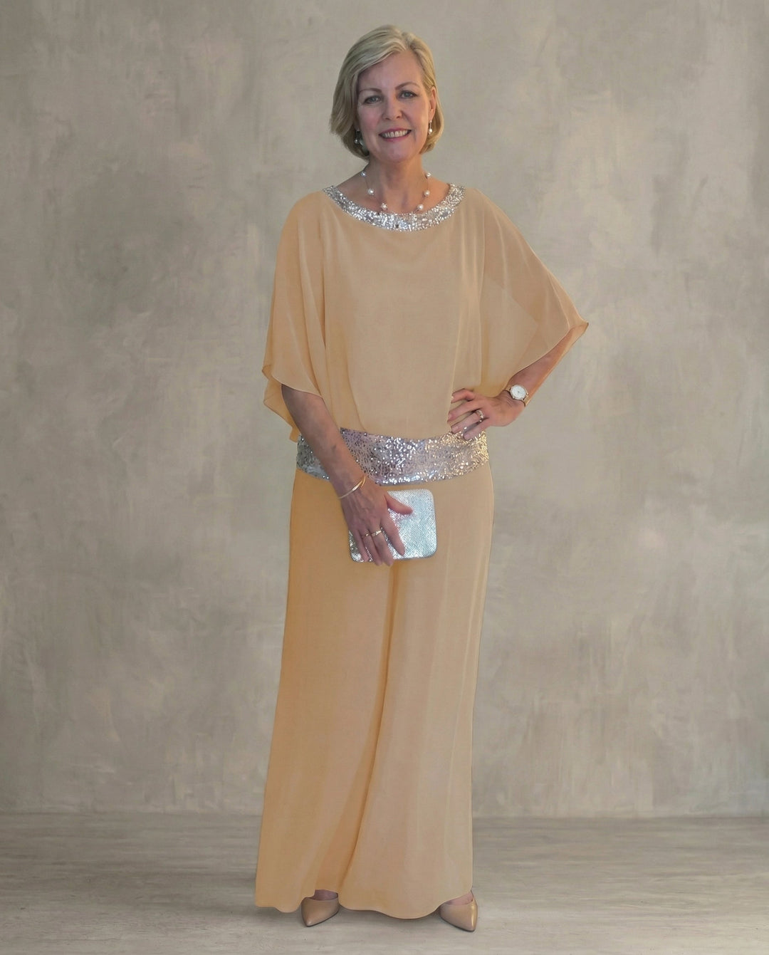 Ember · Conjunto elegante de duas peças de Mujer