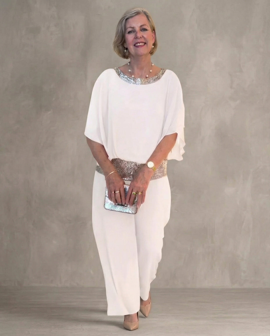 Ember · Conjunto elegante de duas peças de Mujer