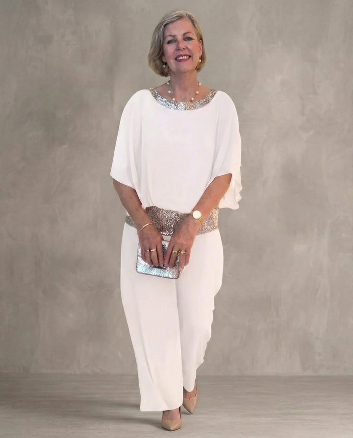 Ember · Conjunto elegante de duas peças de Mujer