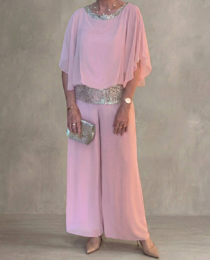 Ember · Conjunto elegante de duas peças de Mujer