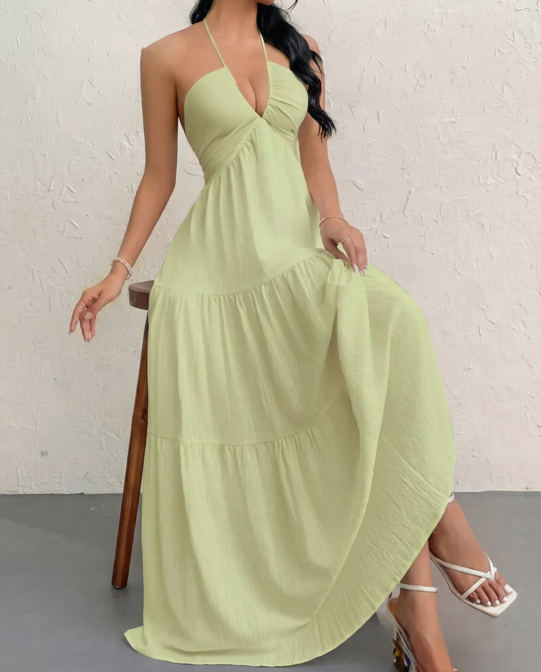 Alba - Vestido de Verão Essencial para Mulher