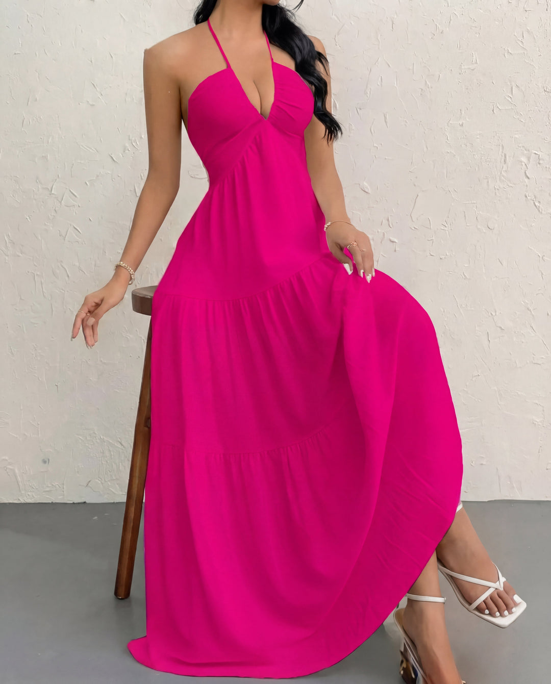 Alba - Vestido de Verão Essencial para Mulher