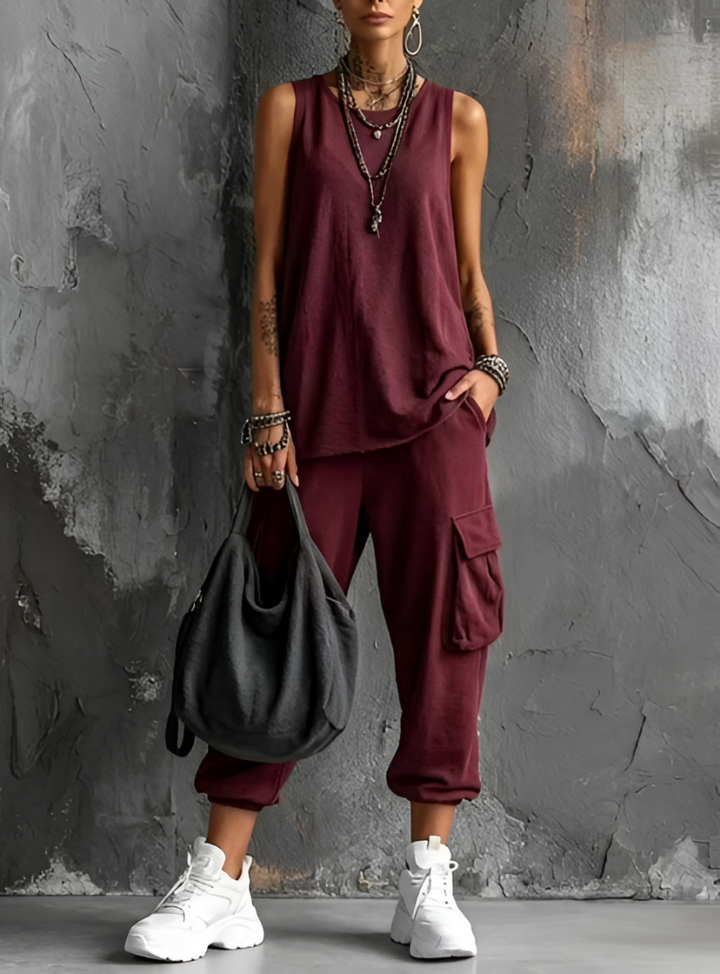 Noemi | Conjunto casual de conforto urbano para Mulher
