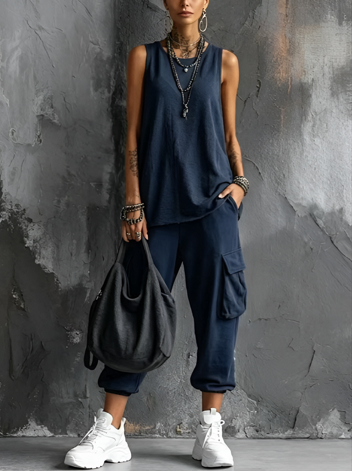 Noemi | Conjunto casual de conforto urbano para Mulher