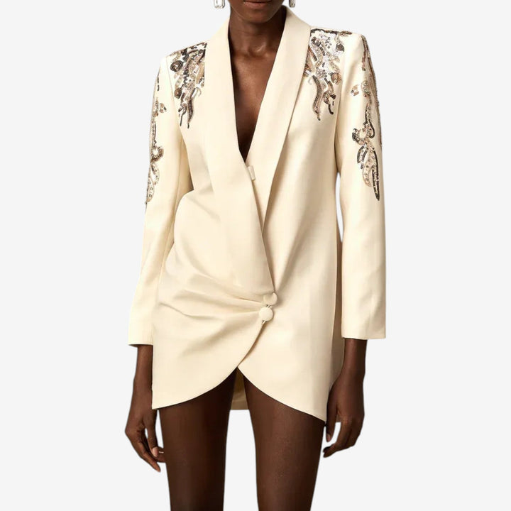 Giada™ Elegante Vestido Blazer