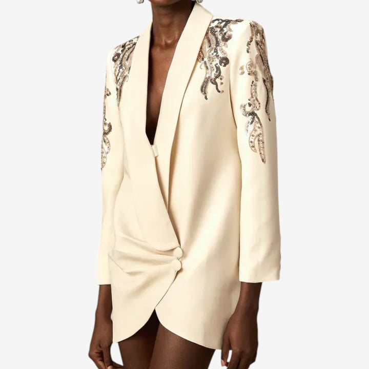 Giada™ Elegante Vestido Blazer