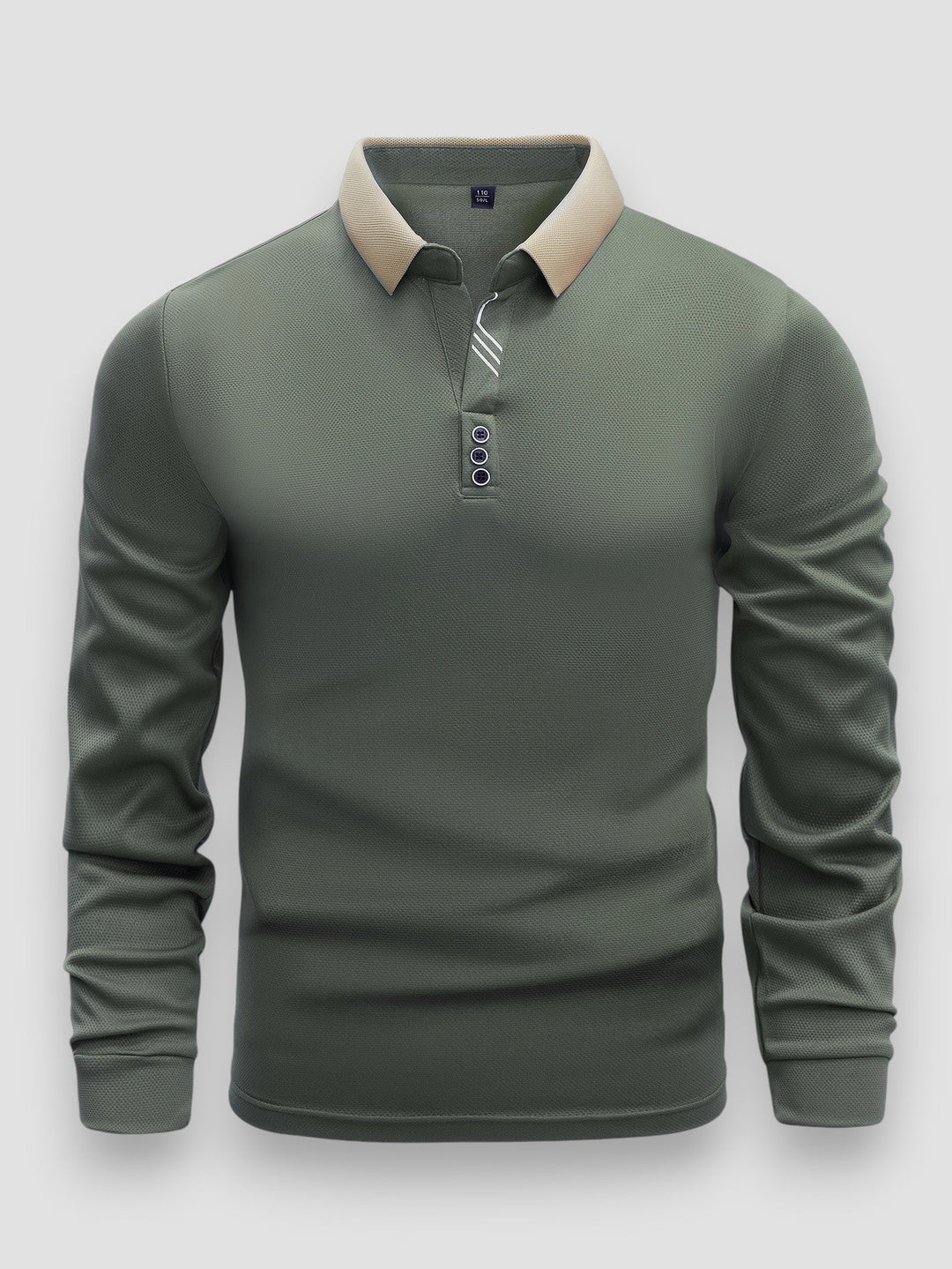 MÓNACO | POLO DE MANGAS LONGAS PARA HOMEM
